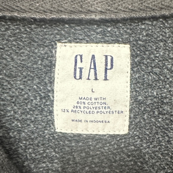 GAP Charcoal Full-Zip Hoodie - Picture 4 of 10